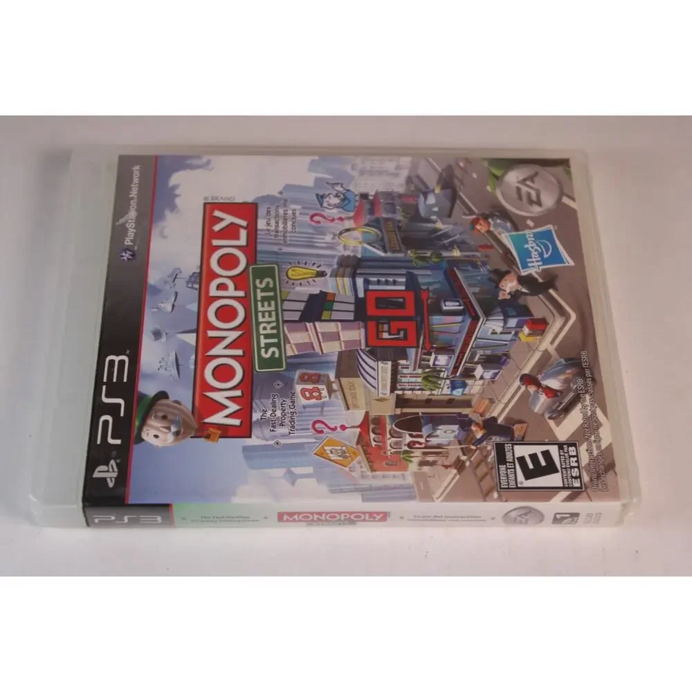 Monopoly Streets (Sony PlayStation 3, PS3) Authentic, Tested/Works